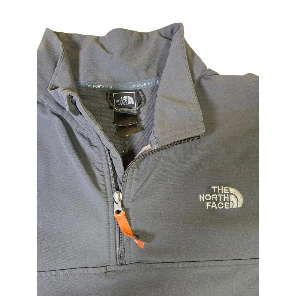 The North Face Mens Flight Series 1/4‎ Zip Pullover Charcoal Grey Large Running